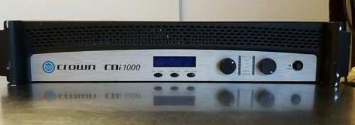 Amplificador Crown Cdi 1000 Professional 1200w 240v 2 Canale