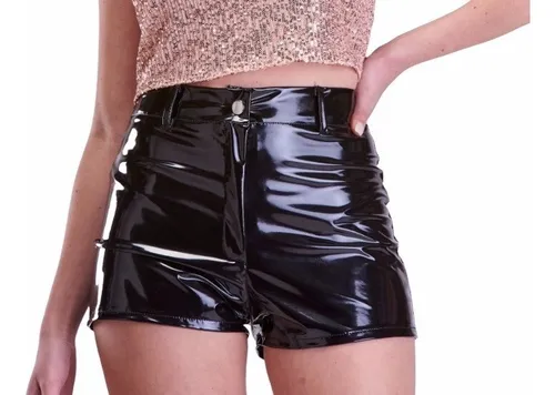 Short vinilo mujer sale