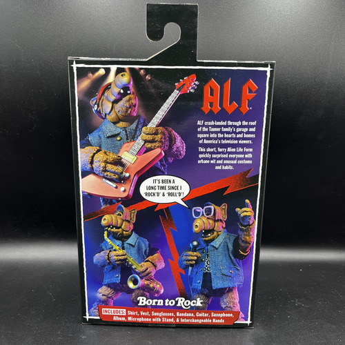 Figura De Acción Born To Rock Alf De Neca Ultimate