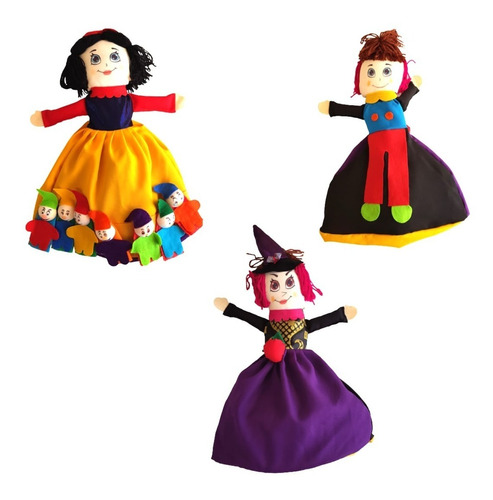 Black Friday Boneca Branca De Neve Príncipe Bruxa + Surpresa