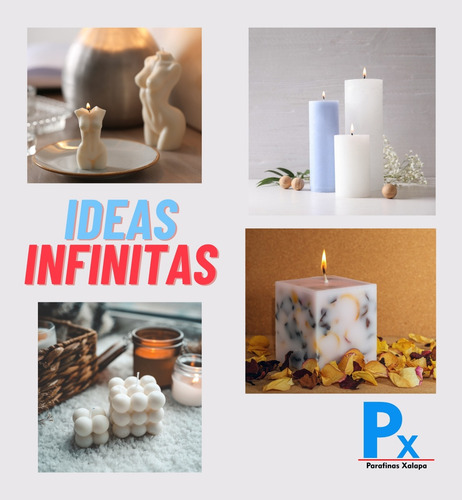 Parafina De Malasia Elaboracion De Velas Manualidades 1kg