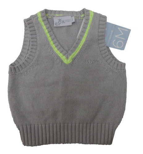 Chaleco Sweter Pullover Epk Talla 6 Meses Nuevo 