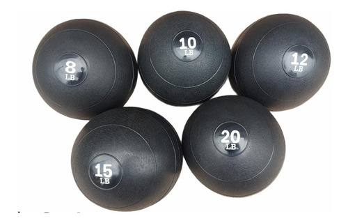 Set De 5 Balones Medicinales Para Azote (slam Ball)