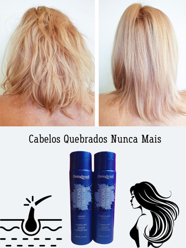Kit Reconstrutor Cond+shamp Onixx Brasil