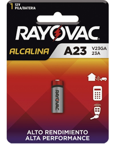 Pila Alcalina Rayovac V23ga Bateria A23 Mayorista Oficial