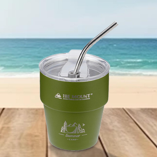 Caneca De Café Para Acampamento, Caneca De Água, Verde
