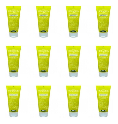 Imagem 1 de 1 de Hidraderm Sab Líquido Esfoliante Camomila 180ml (kit C/12)