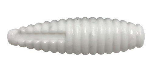 Kit 7pçs Isca Artificial Charutinho Maluco+4pçs Anzol Offset