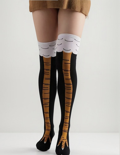 Medias De Patas De Pollo Sexys Divertidos Calcetines 