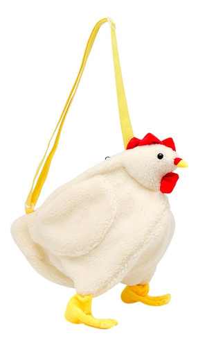 Bolso Bandolera Para Mujer, Estilo Pollo, Animal, Gallina