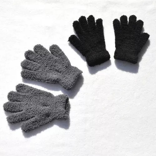 Guantes Térmicos Peludos Frío Chirosos Para Niños Y Niñas 