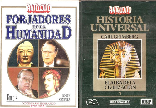 Historia Universal/ Espasa/ Forjadores Anteojito 34 Libros