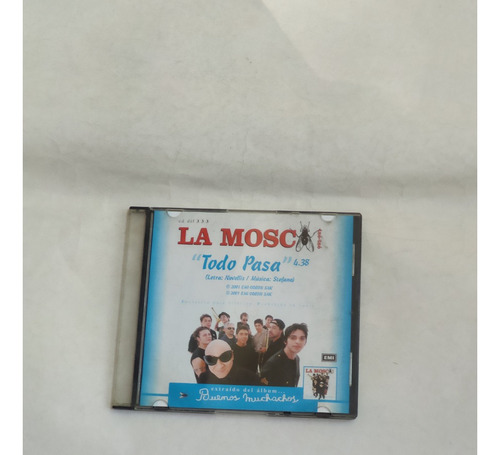 Cd Single La Mosca Tsé-tsé Todo Pasa Promo Difu