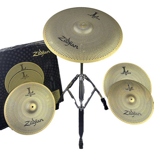 Kit De Pratos Zildjian Low Volume L80 14 16 18 Lv468 Oferta