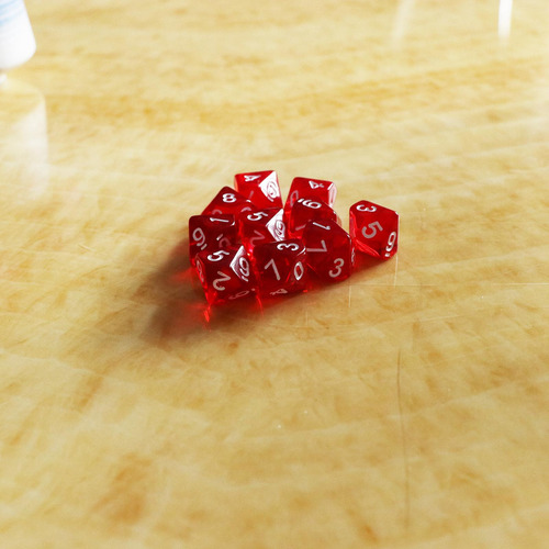 Dados Poliédricos De 40x 4 Caras Para Juego De Dnd Rpg