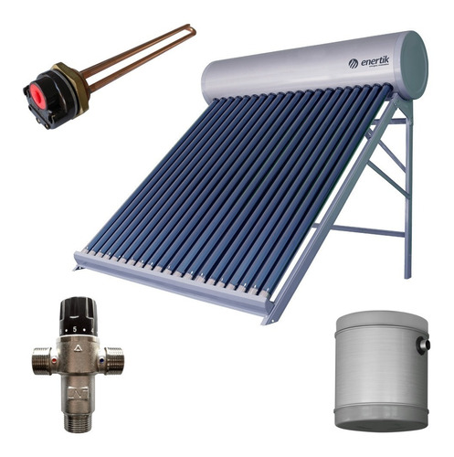 Kit Termotanque Solar 200 L + Accesorios - Enertik