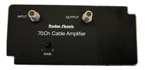 Amplificador De Señal De Cable De 70 Canales-radio Shack