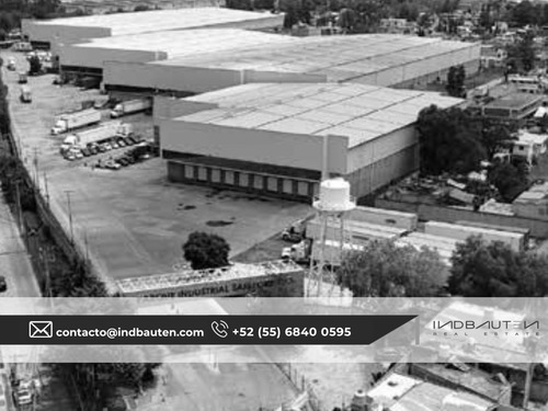 Ib-em1645 - Bodega Industrial En Renta En Cuautitlán Izcalli, 17,422 M2.