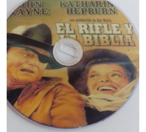 Dvd - El Rifle Y La Dama - Western - John Wayne Y K. Hepburn