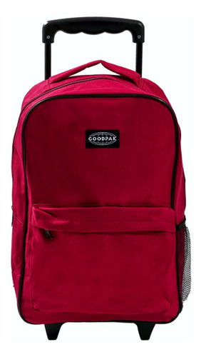 Mochila Escolar Carro Lisa 17¨goodpak - Lemi Equipajes