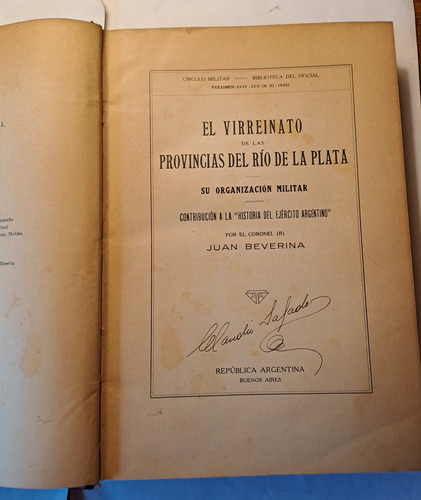 El Virreinato De Las Prov. Del Río De La Plata. Su Organizac