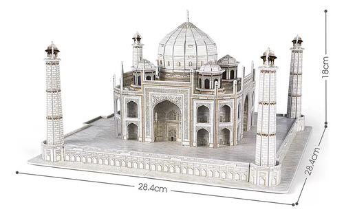 Puzzle 3d Taj Mahal Natgeo 87 Piezas Cubicfun Rompecabezas