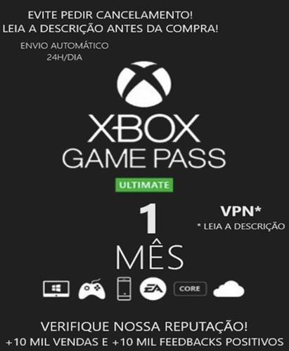 Game Pass Ultimate 1 Mês