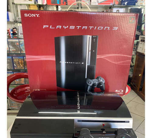 Console Playstation 3 Fat 40 Gb Bundle Metal Gear Solid 4