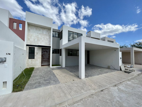 Casa En Venta En Mérida Modelo 4 En Privada Praderas Del Mayab En Conkal