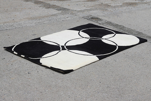 Alfombra Moderna 177 X 120 Cm (Usado)