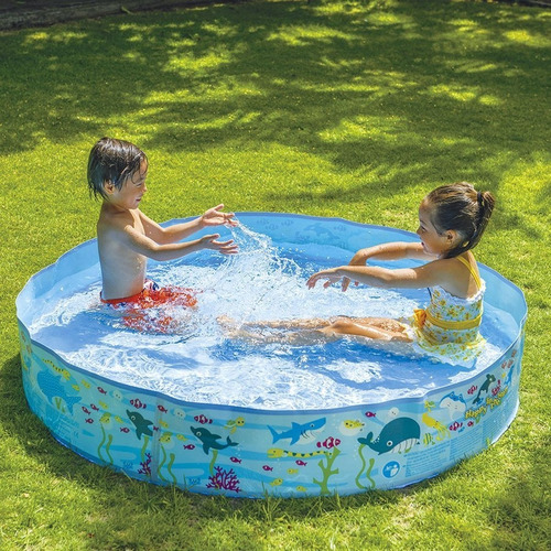 Pileta Rigida Infantil Redonda 150x25 Cm Para Niños Y Bebes