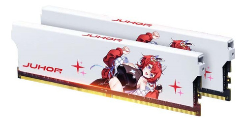 Memória Ram Juhor Anime Otaku 16gb (8gbx2) Ddr4 3200mhz Cl18