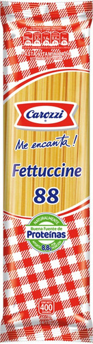 Fideos Carozzi 400gr Fettuccine 88 (5uni)super