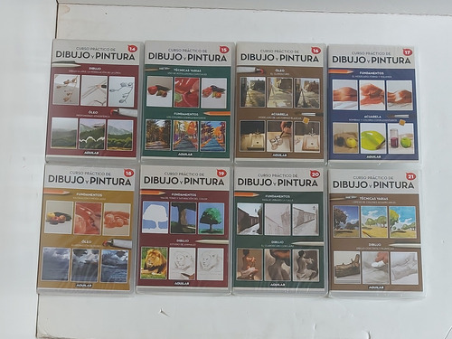 Dvd - Curso Práctico De Dibujo Y Pintura - Aguilar 33 Dvds (Usado)