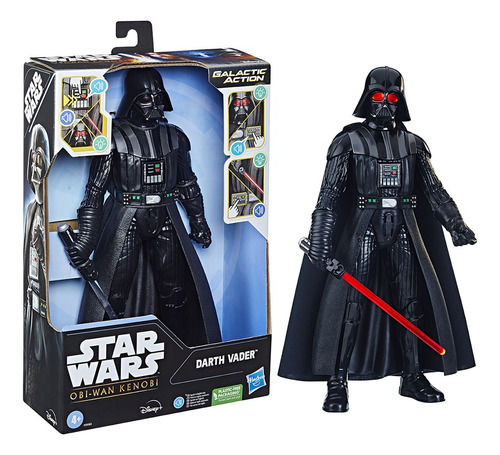 Star Wars Galactic Action Darth Vader Con Luz Y Sonido F5955