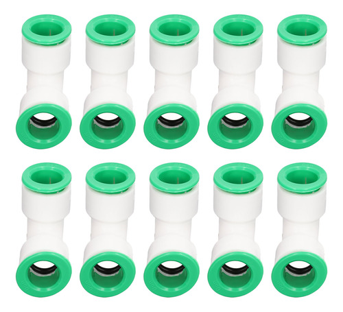 Tubo De Manguera Ppr De 10 Piezas Con Conector De Codo Quick
