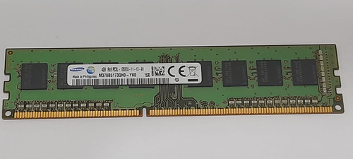 Imagem 3 de 4 de Memória 4gb 1rx8 Pc3l 12800u - Ddr3l Desktop - Samsung