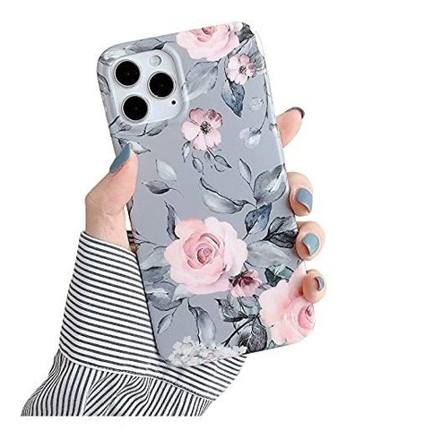 Estuche Para iPhone 12 Pro Max Dama Niña Suave Delgada Fz