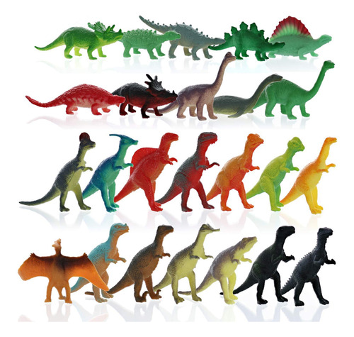 Giftexpress 72 Piezas De Mini Juguetes De Dinosaurio, Figura