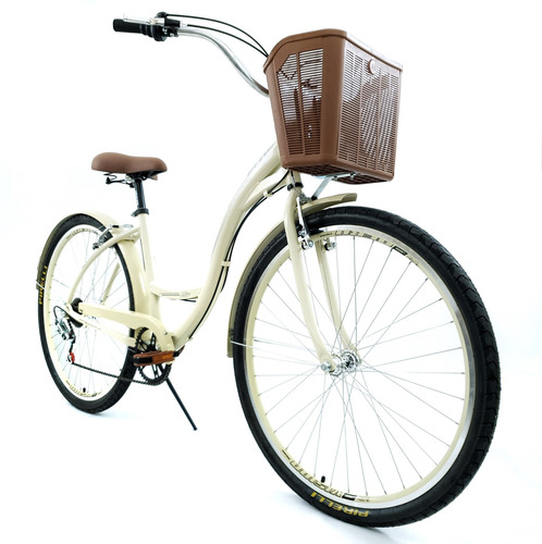 Bicicleta Alumínio 29 Vintage Retro 7v Confort Slim