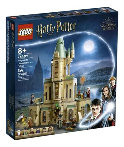 Lego Harry Potter - Hogwarts: Despacho De Dumbledore (76402) Cantidad de piezas 654