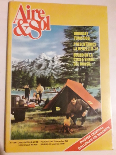 Revista Aire Y Sol N°155 Noviembre 1985 Caza Pesca Camping 