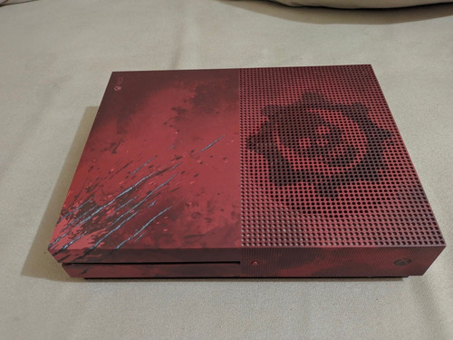 Xbox One S 2tb Ed. Limitada Gears Of War 4 + Jogo Brinde