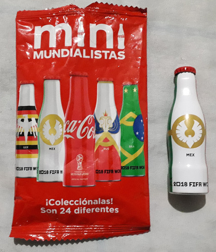 Mini Mundialistas Mexico Coca Cola Mundial Russia 2018