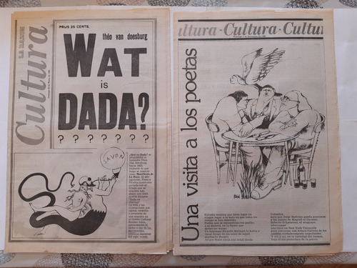 4 Suples Cultura La Razón 1986 / Galasso Martini Dada Kitsch