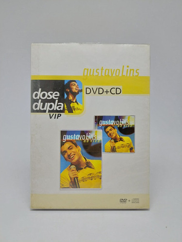 Cd+dvd Gustavo Lins - Ao Vivo