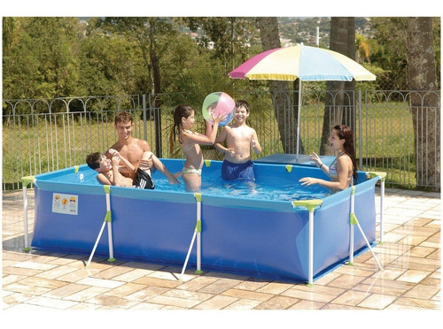 Piscina Armable Grande 3.02x1.74x0.7m Niños Y Adultos 3700lt