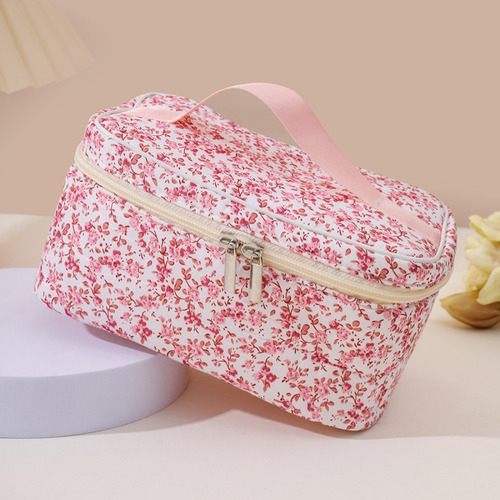 Bolsa De Cosméticos Con Cremallera Para Mujer, Bolso Casual