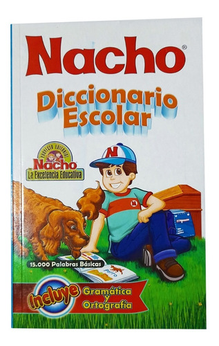 Cartilla Nacho Diccionario Escolar 15.000 Palabras Para Niño