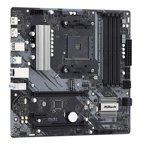 Ltc Tarjeta Madre Asrock A520m Phantom Gaming 4 Am4 Ddr4